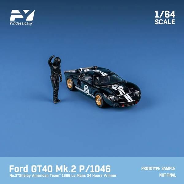 【6月予約】Finclassically 1/64 フォード GT40 Mk2 P/1046 No....