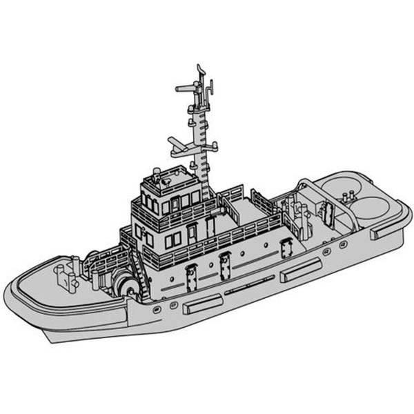 モデリウム 1/700 36m 民間ハーバータグボートA スケールモデル 4573259020618
