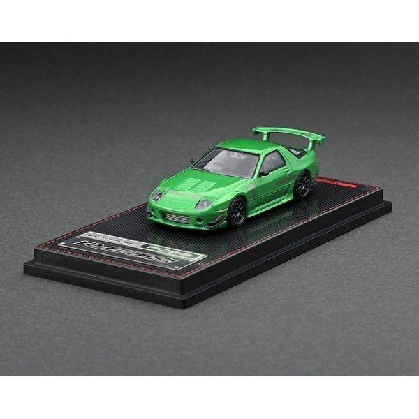 イグニッションモデル 1/64 マツダ RX-7 FC3S RE雨宮 グリーンメタリック 完成品ミニ...