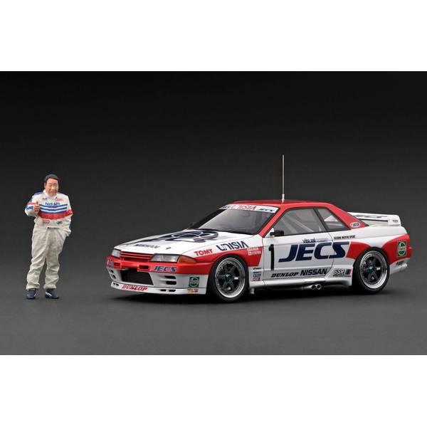 イグニッションモデル 1/18 ニッサン JECS スカイライン No.1 1992 JTC Wit...