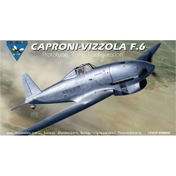 【6月予約】ヴェスパモデルキット 1/48 カプロニ・ヴィッツォーラ F.6M (初期型) スケール...