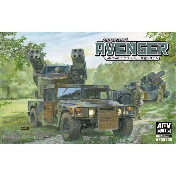 AFVクラブ 1/35 AN/TWQ-1 アベンジャー防空システム スケールモデル FV35358