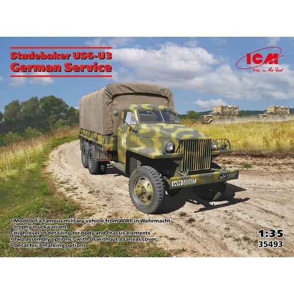 ICM 1/35 ドイツ スチュードベーカー US6-U3 スケールモデル 35493