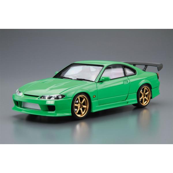 アオシマ 1/24 ロデックスタイル S15 シルビア &apos;99(ニッサン) スケールモデル ザ☆チュ...