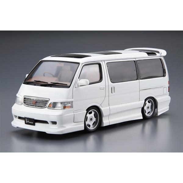 アオシマ 1/24 ザ☆チューンドカー No.25 アズマックス KZH100ハイエース &apos;99(ト...