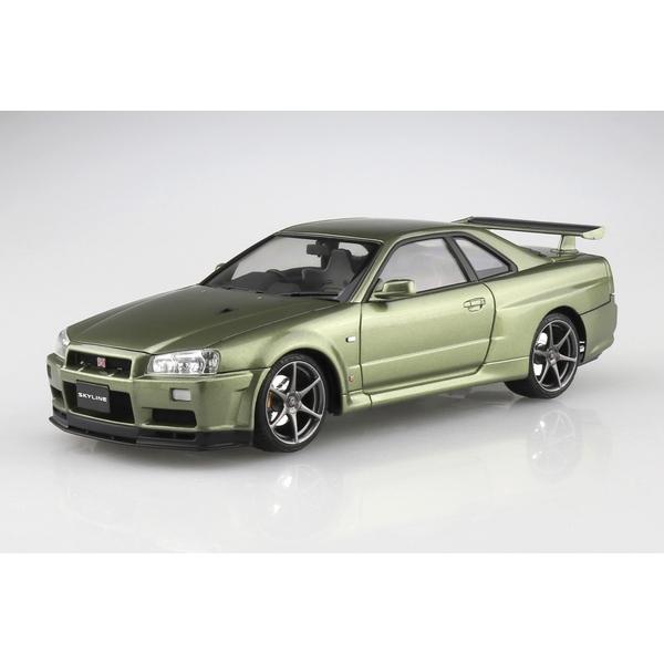 アオシマ 1/24 プリペイント No.03-C ニッサン BNR34 GT-R V・spec II...