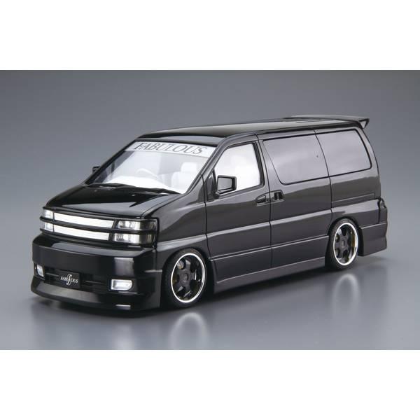アオシマ 1/24 ザ☆チューンドカー No.43 ファブレス APE50 エルグランド '00(ニ...