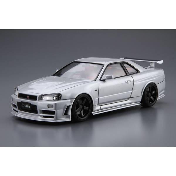 アオシマ 1/24 ザ☆モデルカー No.34 ニスモ BNR34 スカイライン GT-R Z-tu...
