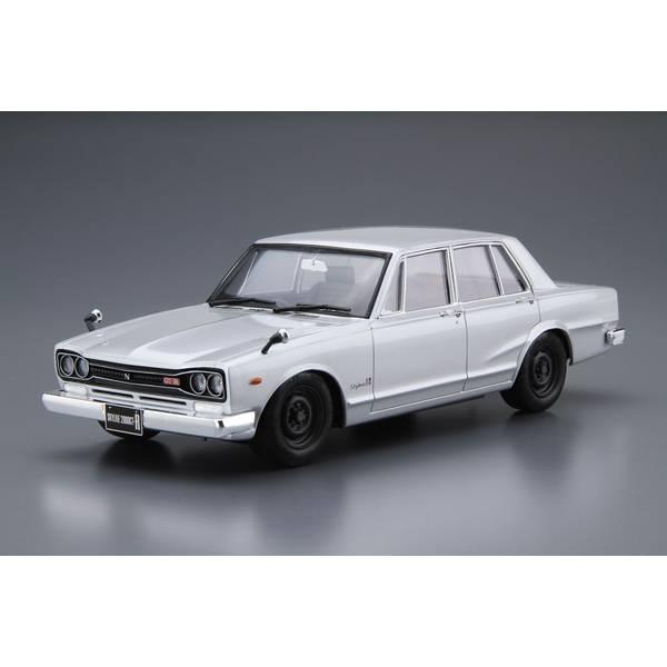 アオシマ 1/24 ザ☆モデルカー No.45 ニッサン PGC10 スカイライン2000GT-R ...