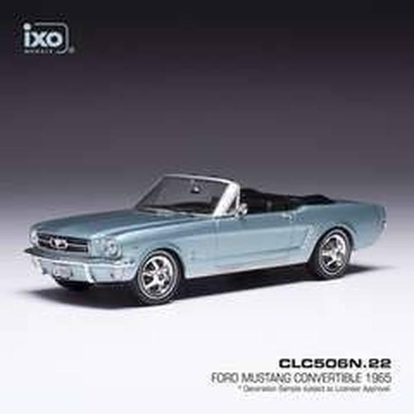 イクソ 1/43 フォード マスタング コンバーチブル 1965 ライトブルー 完成品ミニカー CL...
