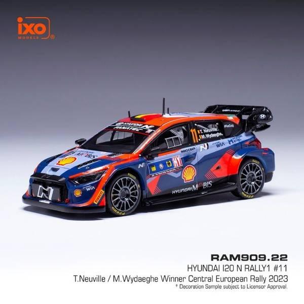 イクソ 1/43 ヒョンデ i20 N ラリー1 No.11 2023 WRC セントラルヨーロピア...