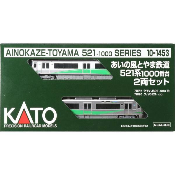 KATO Nゲージ あいの風とやま鉄道 521系1000番台 2両セット 鉄道模型 10-1453