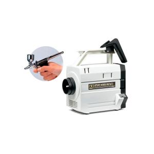 アネスト岩田 コンプレッサー セット CHMX6011-1 エアー ブラシ 塗装用