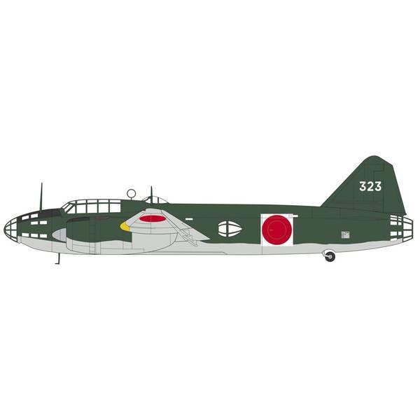 ハセガワ 1/72 三菱 G4M1 一式陸上攻撃機 11型 “ラバウル前線視察” w/フィギュア ス...