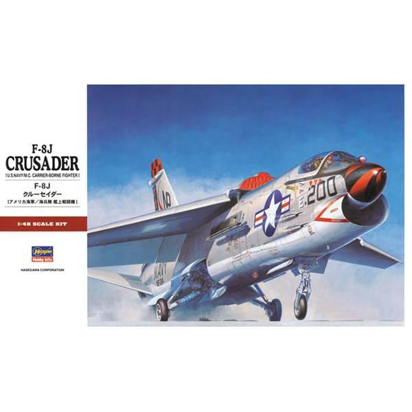 ハセガワ 1/48 F-8J クルーセイダー スケールモデル PT26