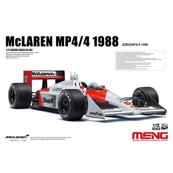モンモデル 1/12 マクラーレン MP4/4 1988 スケールモデル MRS004