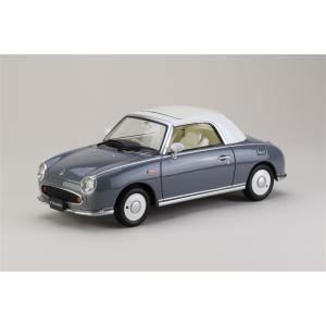 ホビージャパン 1/18 ニッサンフィガロ ラピスグレイ 完成品ミニカー HJ1811PU｜posthobbyshop