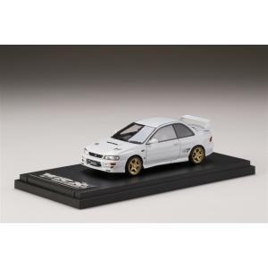 MARK43 1/43 スバル インプレッサWRX type R STi Version VI 1999 (GC8) ピュアホワイト 完成品ミニカー PM43105W｜posthobbyshop