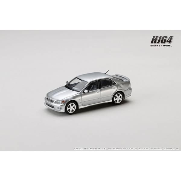 ホビージャパン 1/64 レクサス IS 200 E10 1999 シルバー 完成品ミニカー HJ6...