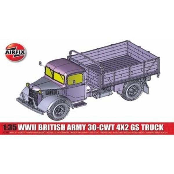 エアフィックス 1/35 WWII イギリス陸軍 30-cwt 4X2トラック スケールモデル X1...