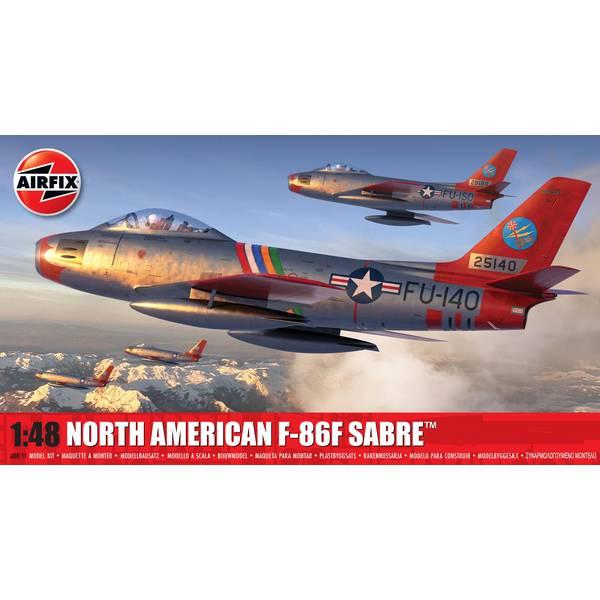 エアフィックス 1/48 ノースアメリカン F-86F セイバー スケールモデル X8111