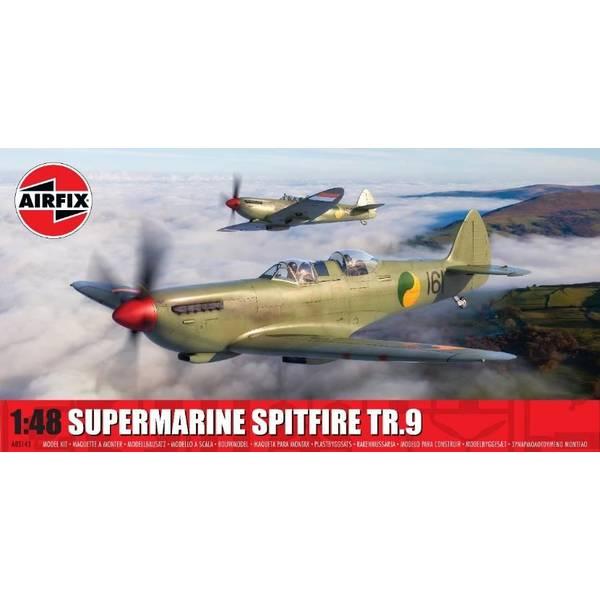 エアフィックス 1/48 スーパーマリーン スピットファイア Tr.9 スケールモデル X5143