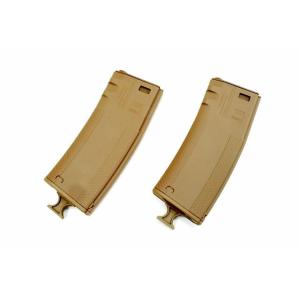 ソーコムギア SOCOMGEAR TROYタイプ Hi-Capマガジン (340連) w/プルタブ (2ヶ入り) カラー：タン (S01-014TAN)の商品画像