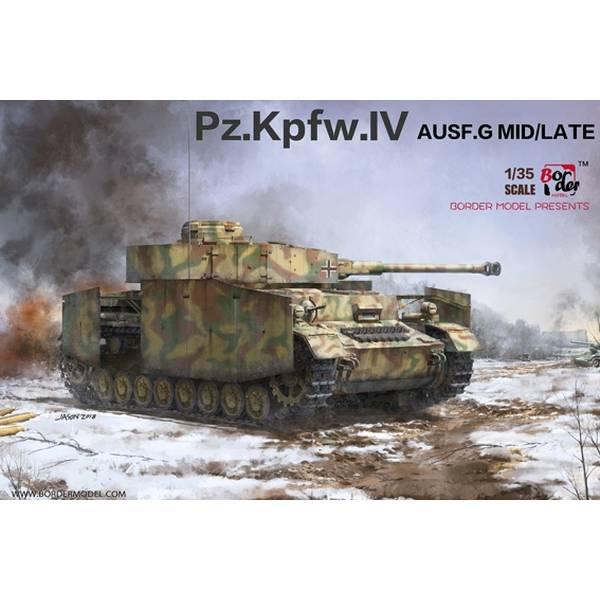 ボーダーモデル 1/35 ドイツIV号戦車 G型 (中/後期型) スケールモデル BT001
