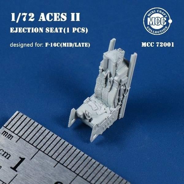 【7月予約】ミニクラフトコレクション 1/72 F-16C 中/後期型用ACESII 射出座席 (ウ...