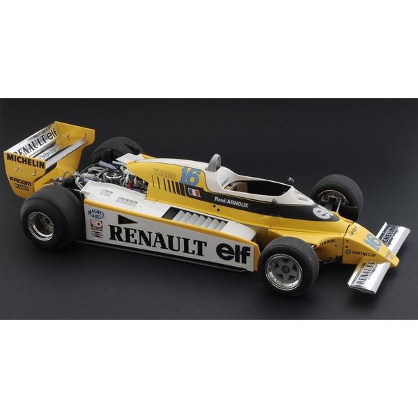 イタレリ 1/12 ルノー F1 RE23 ターボ 日本語説明書付属 スケールモデル IT4707