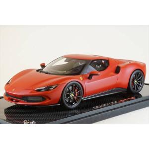 BBR 1/18 フェラーリ 296 GTB レッド F1 75 ケース付 完成品ミニカー P18210F1-75｜posthobbyshop