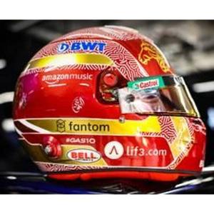 新品 5HF149 スパーク 1/5 F1 Helmet 角田 裕毅 Yuki Tsunoda 2024