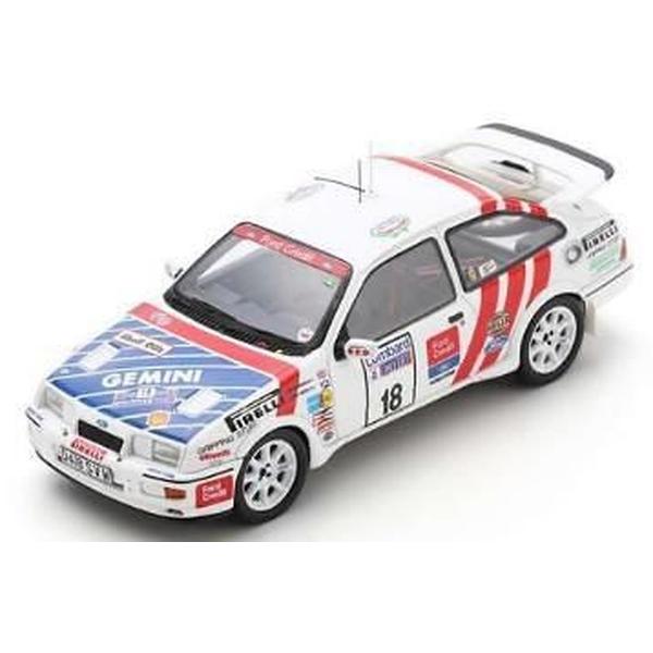 スパーク 1/43 フォード シエラRSコスワース No.18 1987 WRC ロンバード RAC...