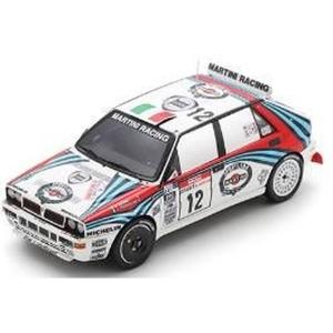 スパーク 1/43 ランチア デルタ HFインテグラーレEVO No.12 1992 WRC ツール・ド・コルス 6位 A.Aghini/S.Farnocchia 完成品ミニカー S9019