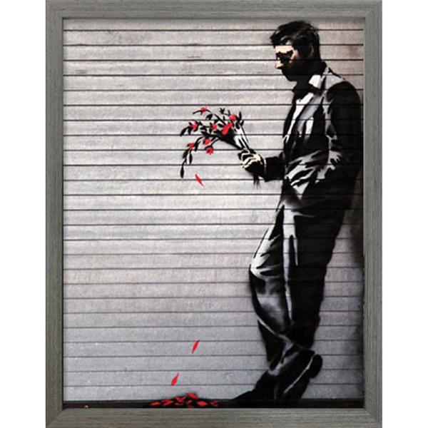 バンクシー Banksy ポスター アートパネル 絵画 インテリア 壁掛け タペストリー おしゃれ ...