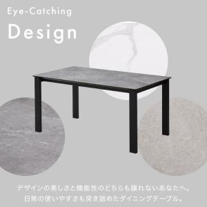 ダイニングテーブル セラミック テーブル 大理...の詳細画像2