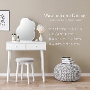 【大人かわいい韓国風インテリア】 ドレッサー ...の詳細画像4