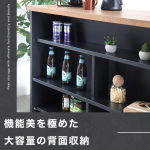 バーカウンター カウンターテーブル L字 間仕...の詳細画像4