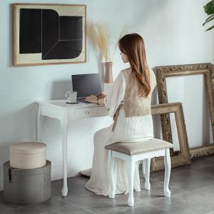 デスク ドレッサー テーブル 猫脚 化粧台 9...の詳細画像5