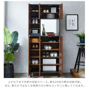 下駄箱 シューズボックス 靴箱 ハイタイプ 完...の詳細画像4