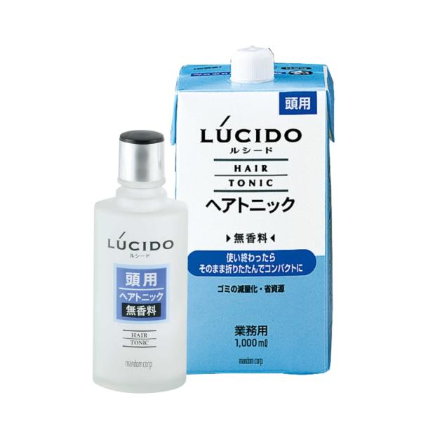 マンダム ルシード ヘアトニック 1000ml 無香料 業務用詰替え