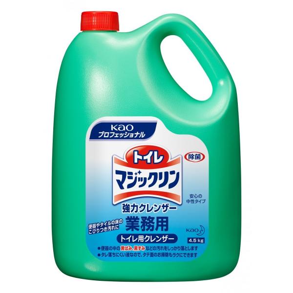 花王 トイレマジックリン強力クレンザー 4.5ｋｇｘ4本入り 業務用 トイレ用洗浄剤