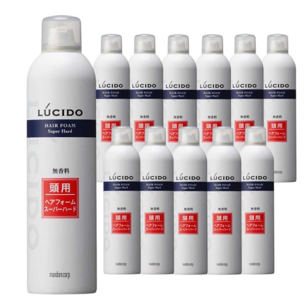 マンダム ルシード  業務用 ヘアフォーム 400g 12本入り 無香料