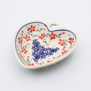 ポーランド食器ハート皿 M 962 ポーリッシュポタリー : POTOK - 通販