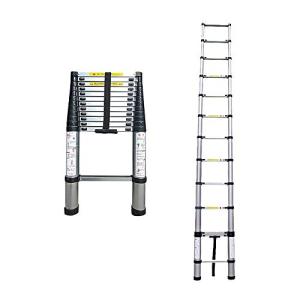 サンパーシー 伸縮はしご スーパーラダー 3.8m/5m/6.2m アルミ製 11段階/13段階/14段階