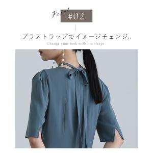 Iライン パーティードレス 結婚式 ドレス 大...の詳細画像4