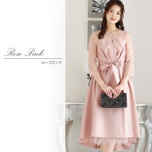 パーティードレス 結婚式 服装 ドレス フォー...の詳細画像3