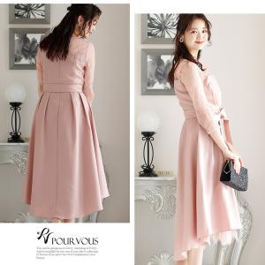 パーティードレス 結婚式 服装 ドレス フォー...の詳細画像4