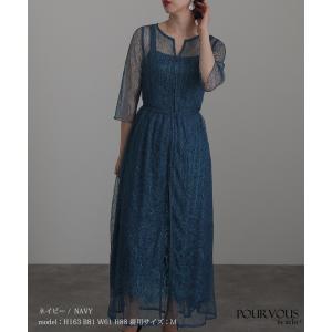 パーティードレス 結婚式 ワンピース ドレス ...の詳細画像1