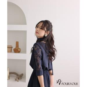 パーティードレス 結婚式 服装 ドレス フォー...の詳細画像5